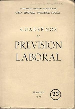 Immagine del venditore per CUADERNOS DE PREVISIN LABORAL venduto da EL RINCN ESCRITO