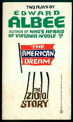 Imagen del vendedor de The American Dream and Zoo Story a la venta por Inga's Original Choices