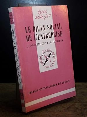 Image du vendeur pour LE BILAN SOCIAL DE L'ENTREPRISE mis en vente par Livres 113