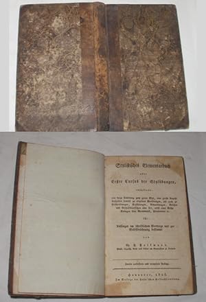 Seller image for Stylistisches Elementarbuch oder Erster Cursus der Stylbungen for sale by Versandhandel fr Sammler