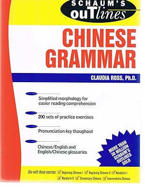 Immagine del venditore per Schaum's Outline of Chinese Grammar venduto da Riverhorse Books