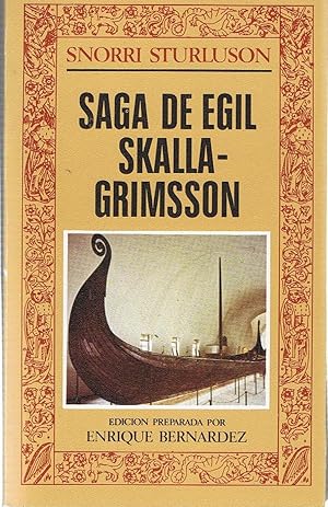 Imagen del vendedor de SAGA DE EGIL SKALLA-GRIMSSON. a la venta por Librera Torren de Rueda