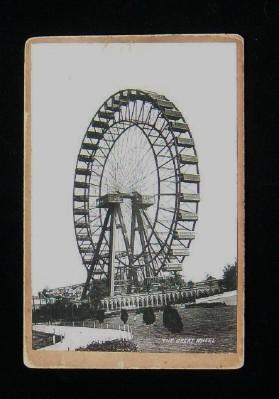 Earl's Court Contemporary photo of the Great Wheel. Issued by A G Parry & Co, Earl's Court Road
