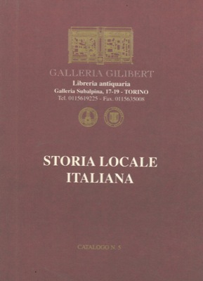 Bild des Verkufers fr Storia locale italiana. zum Verkauf von Libreria Piani