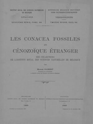 Les Conacea fossiles du Cénozoique étranger des collections de l'Institut Royal des Sciences Natu...