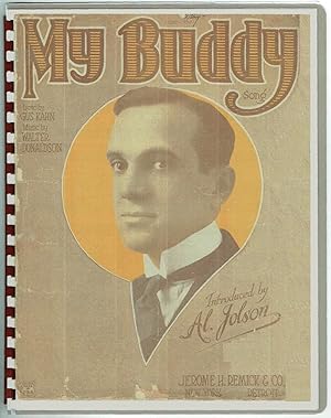 Image du vendeur pour MY BUDDY ~ SONG (voice & piano in G) (Operatic Edition) Introduced by Al. Jolson mis en vente par SUNSET BOOKS
