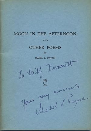 Seller image for Moon in the Afternoon and Other Poems for sale by Black Sheep Books