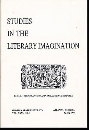 Image du vendeur pour Studies in the Literary Imagination (Volume XXVI , No. 1, Spring 1993) mis en vente par Diatrope Books