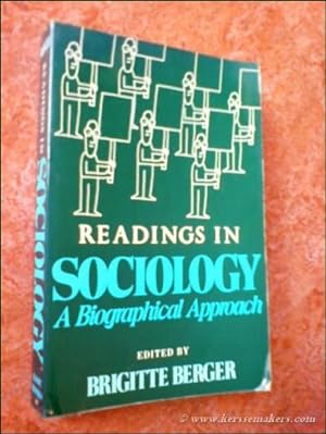Bild des Verkufers fr Readings in sociology. A biographical approach. Drawings by Robert Binks. zum Verkauf von Emile Kerssemakers ILAB
