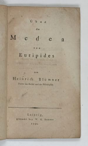 Über die Medea von Euripides.