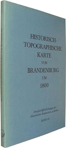 Historisch-topographische Karte von Brandenburg um 1800. Blätter Berlin SW und Berlin SO im Blatt...