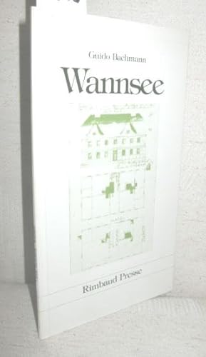 Bild des Verkufers fr Wannsee zum Verkauf von Antiquariat Zinnober