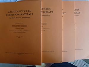 Archäologisches Korrespondenzblatt. Urgeschichte - Römerzeit - Frühmittelalter. Jg. 8, 1978, Heft...