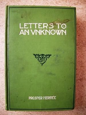 Imagen del vendedor de Letters to an Unknown a la venta por P Peterson Bookseller