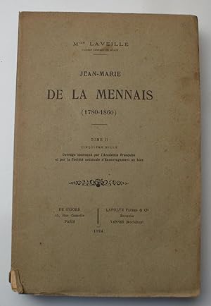 Jean Marie de la Mennais (1780-1860) Tome II