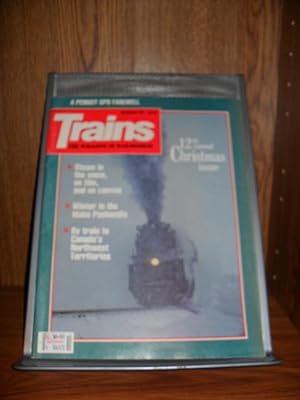 Imagen del vendedor de TRAINS THE MAGAZINE OF RAILROADING, December 1987 a la venta por Rose City Books