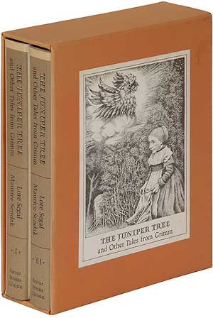 Bild des Verkufers fr The Juniper Tree and Other Tales from Grimm (Two volumes) zum Verkauf von Between the Covers-Rare Books, Inc. ABAA