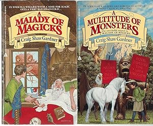 Imagen del vendedor de "EXPLOITS OF EBENEZUM" BOOKS: A Malady of Magicks / A Multitude of Monsters a la venta por John McCormick