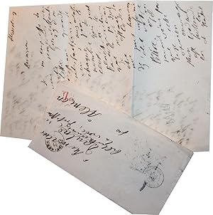 Lettre autographe signée par Charles-Joseph Mittermaïer, adressée à M. Daulne bibliothécaire de l...