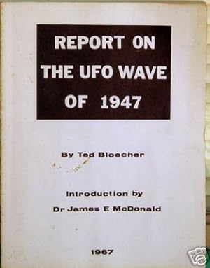 Seller image for Report on the UFO Wave of 1947 for sale by Singularity Rare & Fine