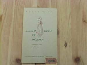 Imagen del vendedor de Kinnerhg up Drpen - Gedichte, Leder un Rimels. a la venta por Druckwaren Antiquariat