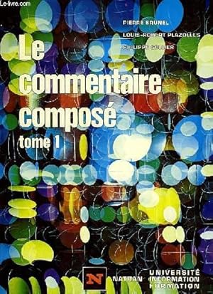 Seller image for LE COMMENTAIRE COMPOSE, TOME 1 for sale by Le-Livre