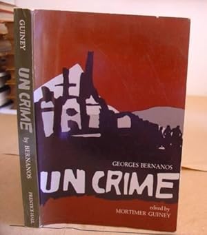 Imagen del vendedor de Un Crime a la venta por Eastleach Books