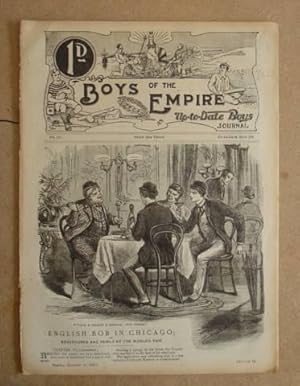 Bild des Verkufers fr The Boys Of The Empire An Up To Date Boys Journal Number 163 [containing] English Bob In Chicago zum Verkauf von Eastleach Books