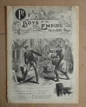 Bild des Verkufers fr The Boys Of The Empire An Up To Date Boys Journal Number 165 [containing] English Bob In Chicago zum Verkauf von Eastleach Books