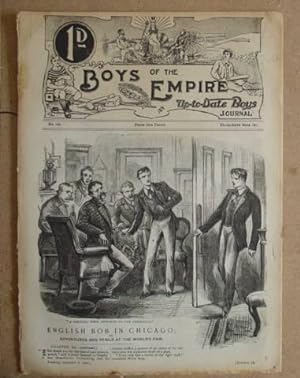 Bild des Verkufers fr The Boys Of The Empire An Up To Date Boys Journal Number 166 [containing] English Bob In Chicago zum Verkauf von Eastleach Books