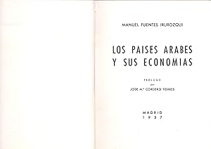 Image du vendeur pour LOS PAISES ARABES Y SUS ECONOMIAS mis en vente par Libreria 7 Soles