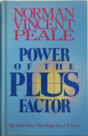 Image du vendeur pour Power of the Plus Factor mis en vente par Bookworm & Pen Books