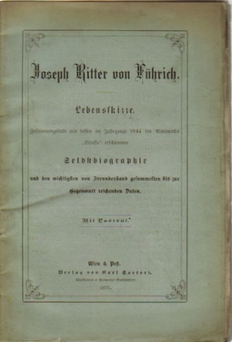 Imagen del vendedor de Lebensskizze. Zusammengestellt aus dessen im Lahrgange 1844 des Almanachs ' Libussa' erschienener Selbstbiographie und den wichtigsten von Freundeshand gesammelten bis zur Gegenwart reichenden Daten a la venta por ANTIQUARIAT H. EPPLER