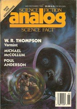 Image du vendeur pour ANALOG Science Fiction/ Science Fact: Mid-December, Mid-Dec. 1989 mis en vente par Books from the Crypt