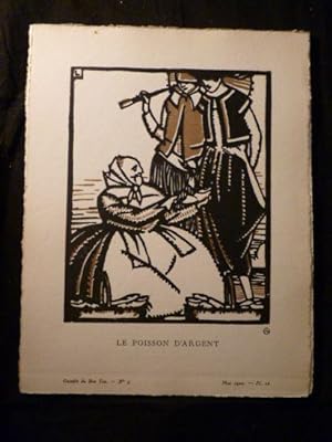 Le Poisson d'argent (La Gazette du Bon ton, n°4. Année 1920 - Planche 26 )