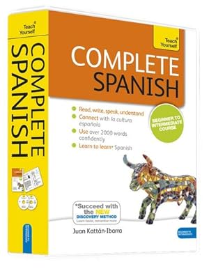 Immagine del venditore per Complete Spanish Book & CD Pack: Teach Yourself : Learn to read, write, speak and understand a new language with Teach Yourself venduto da AHA-BUCH GmbH