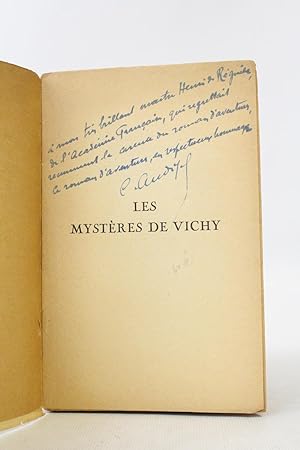 Imagen del vendedor de Les mystres de Vichy a la venta por Librairie Le Feu Follet