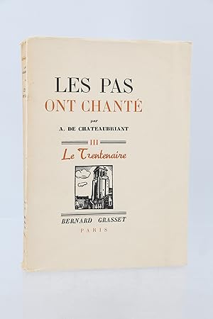 Imagen del vendedor de Les pas ont chant a la venta por Librairie Le Feu Follet