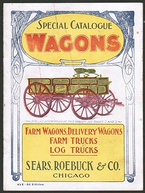 Bild des Verkufers fr Special Catalogue Wagons: Farm Wagons, Delivery Wagons, Farm Trucks, Log Trucks zum Verkauf von Besleys Books  PBFA