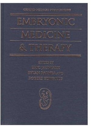 Seller image for Embryonic Medicine and Therapy for sale by Bellwetherbooks