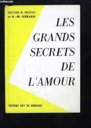 Seller image for Les grands secrets de l'amour. for sale by Le-Livre