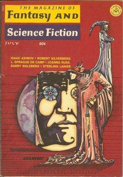 Bild des Verkufers fr The Magazine of FANTASY AND SCIENCE FICTION (F&SF): July 1970 zum Verkauf von Books from the Crypt