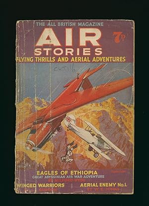 Imagen del vendedor de Air Stories; Flying Thrills and Aerial Adventure in Fact and Fiction Volume 2. No. 2. February 1936 [Aerial Enemy No. 1] a la venta por Little Stour Books PBFA Member