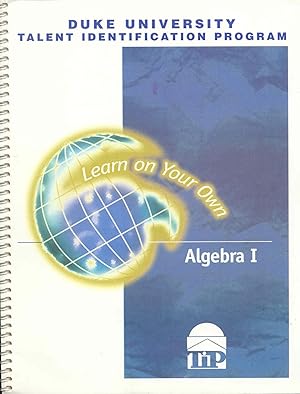 Learn on Your Own Algebra I