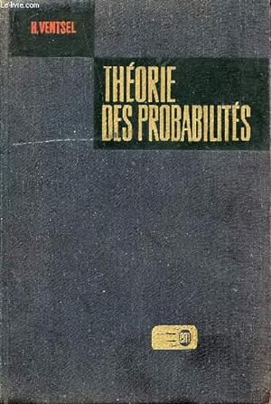 Image du vendeur pour THEORIE DES PROBABILITES. mis en vente par Le-Livre