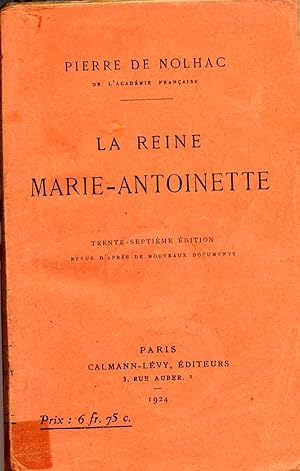 La Reine Marie-Antoinette