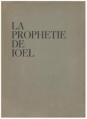 Imagen del vendedor de La Prophetie de ioel a la venta por Joie de Livre