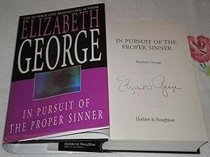 Image du vendeur pour In Pursuit Of The Proper Sinner: Signed mis en vente par SkylarkerBooks