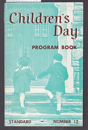 Seller image for Children's Day Program Book Number 12 for sale by Laura Books