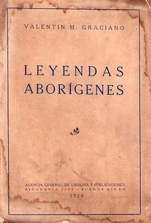 LEYENDAS ABORIGENES [Firmado / Signed]